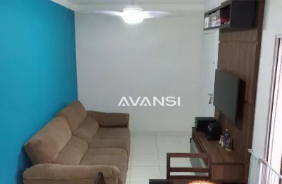 Apartamento parque asteca com 2 dormitórios à venda, 45 m² por r$ 245.000 - loteamento industrial machadinho - americana/sp