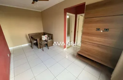 Apartamento spazio beach com 2 dormitórios à venda, 50 m² por r$ 179.900 - chácara letônia - americana/sp