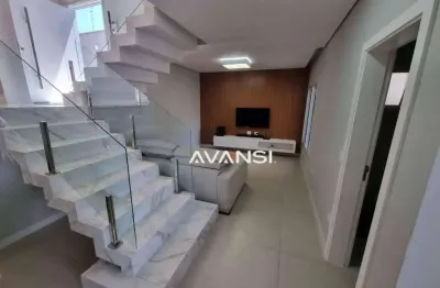 Sobrado com 3 dormitórios à venda, 245 m² por r$ 960.000,00 - jardim maria helena - nova odessa/sp