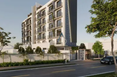Studio duplex com área externa a 5min do parque barigui