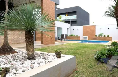 Sobrado com 4 dormitórios para alugar, 346 m² por r$ 15.000,00/mês - recanto tropical - cascavel/pr