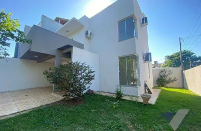 Sobrado com 4 dormitórios à venda, 157 m² por r$ 700.000,00 - coqueiral - cascavel/pr