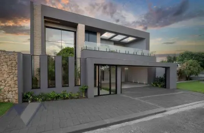 Sobrado à venda, 286 m² por r$ 3.500.000,00 - country - cascavel/pr