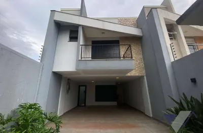 Sobrado com 3 dormitórios à venda, 221 m² por r$ 1.580.000,00 - maria luiza - cascavel/pr