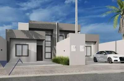 Casa à venda, 78 m² por r$ 410.000,00 - dr antônio joão - cascavel/pr