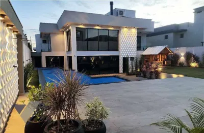 Sobrado com 4 dormitórios à venda, 480 m² por r$ 5.800.000,00 - santo inácio - cascavel/pr