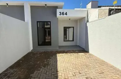Casa à venda, 54 m² por r$ 350.000,00 - mirante - cascavel/pr