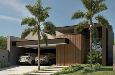 Casa térrea com 1 suíte master + 2 suítes - recanto tropical iii