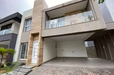 Sobrado com 4 dormitórios para alugar, 265 m² por r$ 10.350,00/mês - fag - cascavel/pr