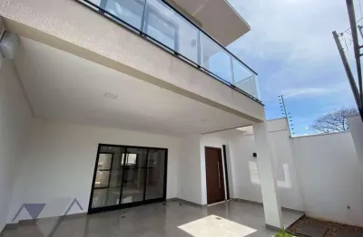 Sobrado com 3 dormitórios para alugar, 133 m² por r$ 4.000,00/mês - country - cascavel/pr