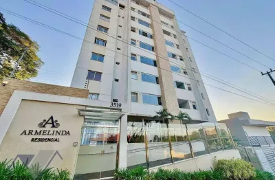Apartamento com 2 dormitórios para alugar, 86 m² por r$ 3.300,00/mês - cancelli - cascavel/pr