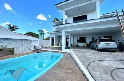 Sobrado com 4 dormitórios à venda, 280 m² por r$ 2.500.000,00 - são cristóvão - cascavel/pr