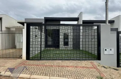 Casa com 3 dormitórios à venda, 76 m² por r$ 420.000,00 - veredas - cascavel/pr