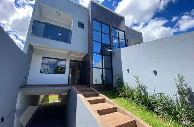 Sobrado com 3 dormitórios para alugar, 198 m² por r$ 5.500,00/mês - parque são paulo - cascavel/pr