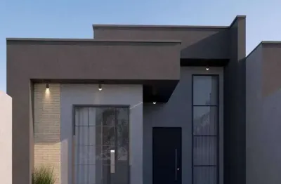 Casa com 3 dormitórios à venda, 73 m² por r$ 520.000 - paraíso tropical i - cascavel/pr