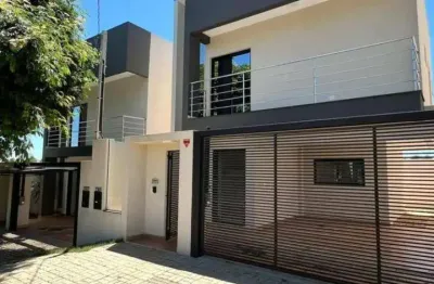 Sobrado com 3 dormitórios à venda, 118 m² por r$ 800.000,00 - centro - cascavel/pr