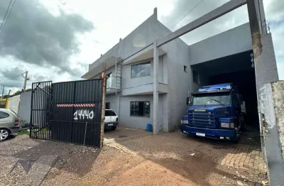 Barracão para alugar, 747 m² por r$ 8.000,00/mês - universitário - cascavel/pr