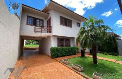 Sobrado com 3 dormitórios para alugar, 248 m² por r$ 6.800/mês - recanto tropical - cascavel/pr