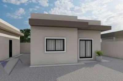 Casa com 2 dormitórios à venda, 52 m² por R$ 290.000,00 - Santa Felicidade - Cascavel/PR