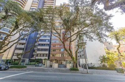 Amplo apartamento de 202m² em frente ao clube curitibano - 3 suítes - 2 vagas | água verde - curitiba/pr
