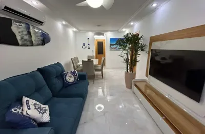 Aparecida- apartamento 3 dormitórios -suite- lavabo- dep- vista mar- lazer- 1 vaga-ref 2261