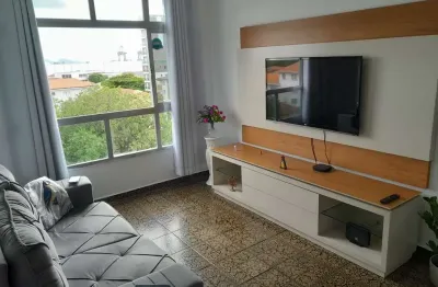 Aparecida-apartamento 2 dormitórios- dep-wc emp-frente-vista livre- 1 vaga -elevador- ref 2297
