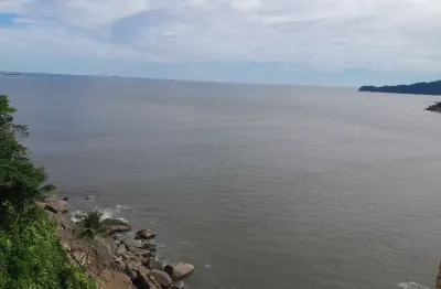 São vicente- ilha porchat- apartamento frente mar mobiliado 01 dormitorio- 1 vaga- ref 2407