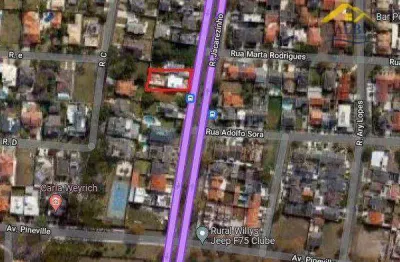 Terreno à venda, 217 m² por r$ 280.000,00 - pineville - pinhais/pr