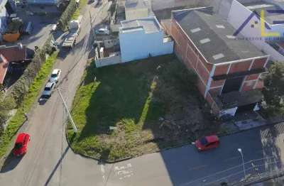 Terreno de esquina à venda, 171 m² por r$ 265.000 - emiliano perneta - pinhais/pr