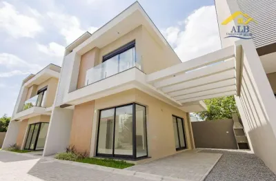 Sobrado com 3 dormitórios à venda, 130 m² por r$ 820.000,00 - hauer - curitiba/pr