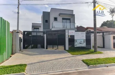 Sobrado com 3 dormitórios à venda, 95 m² por r$ 599.000,00 - uberaba - curitiba/pr