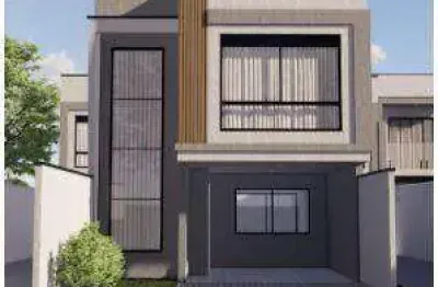 Sobrado com 3 dormitórios à venda, 115 m² por r$ 650.000 - uberaba - curitiba/pr