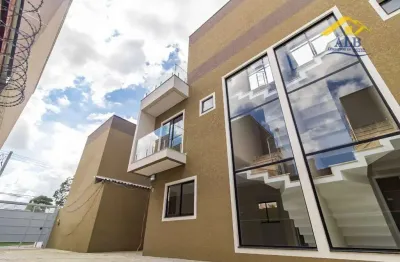 Sobrado com 3 dormitórios à venda, 104 m² por r$ 759.000 - uberaba - curitiba/pr