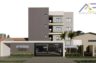 Apartamento com 2 dormitórios à venda, 56 m² por r$ 340.000 - estância pinhais - pinhais/pr