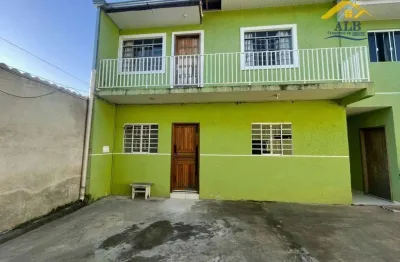 Casa em terreno compartilhado com 3 dormitórios para alugar, 80 m² por r$ 1.350/mês - vila maria antonieta - pinhais/pr