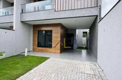 Sobrado com 3 dormitórios à venda, 157 m² por r$ 750.000,00 - vargem grande - pinhais/pr