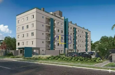 Apartamento com 2 dormitórios à venda, 42 m² por r$ 295.990 - weissópolis - pinhais/pr