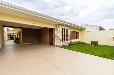 Casa semi mobiliada com 4 dormitórios à venda, 196 m² por r$ 980.000 - capão da imbuia - curitiba/pr