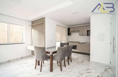Apartamento semi-mobiliado com 2 dormitórios, 60 m² - venda por r$ 429.900 ou aluguel por r$ 2.548/mês - centro - pinhais/pr