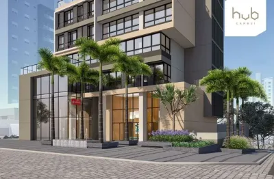 Apartamentos novos  e salas comerciais em produto híbrido no cambuí