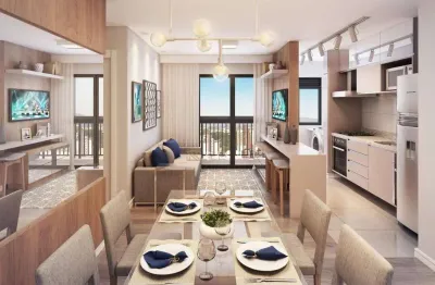 Apartamento com 1 dormitório à venda, 44 m² - ecoville - curitiba/pr