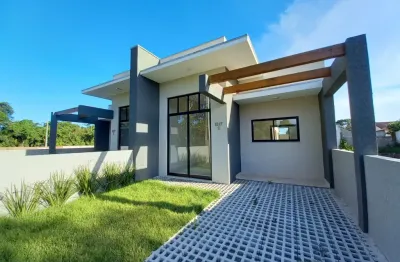 Casa à venda em itapoá, brandalize, com 2 quartos, 64m²