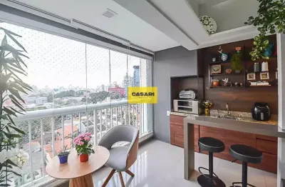 Apartamento 2 dormitórios com varanda gourmet à venda no Centro de São Bernardo do Campo