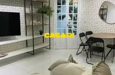 Sobrado à venda na vila américa em santo andré | 100 m², mobiliado e decorado