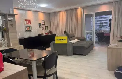 Excelente apartamento de 91 m² no condomínio clube anima, com 2 dormitórios - sbc