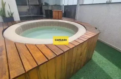 Cobertura duplex moderna com 2 suítes, espaço gourmet e jacuzzi – estilo e conforto no mesmo lugar