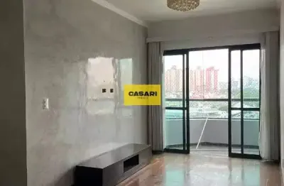 Apartamento mobiliado, 3 dormitorios, suite, varanda, 2 vagas, 78m2 - rudge ramos - sbc