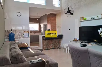 Maravilhoso sobrado de 200 m² na bairro demarchi  em são bernardo do campo |3 dormitórios e 1 vaga de garagem