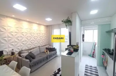 Apartamento com 2 dormitórios e varanda gourmet à venda em são bernardo do campo