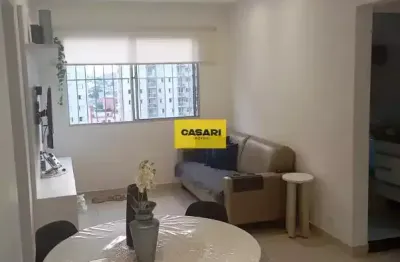 Apartamento 2 quartos, 1 vaga coberta, 55m2 -Mobiliado! Santa Terezinham Irajá-Sbc
